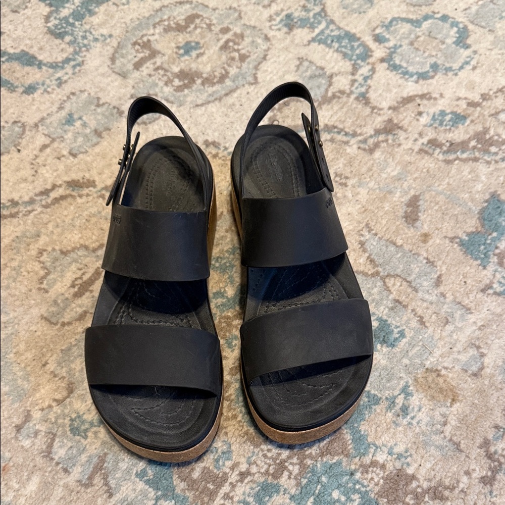 CROCS Black Women's Sandals